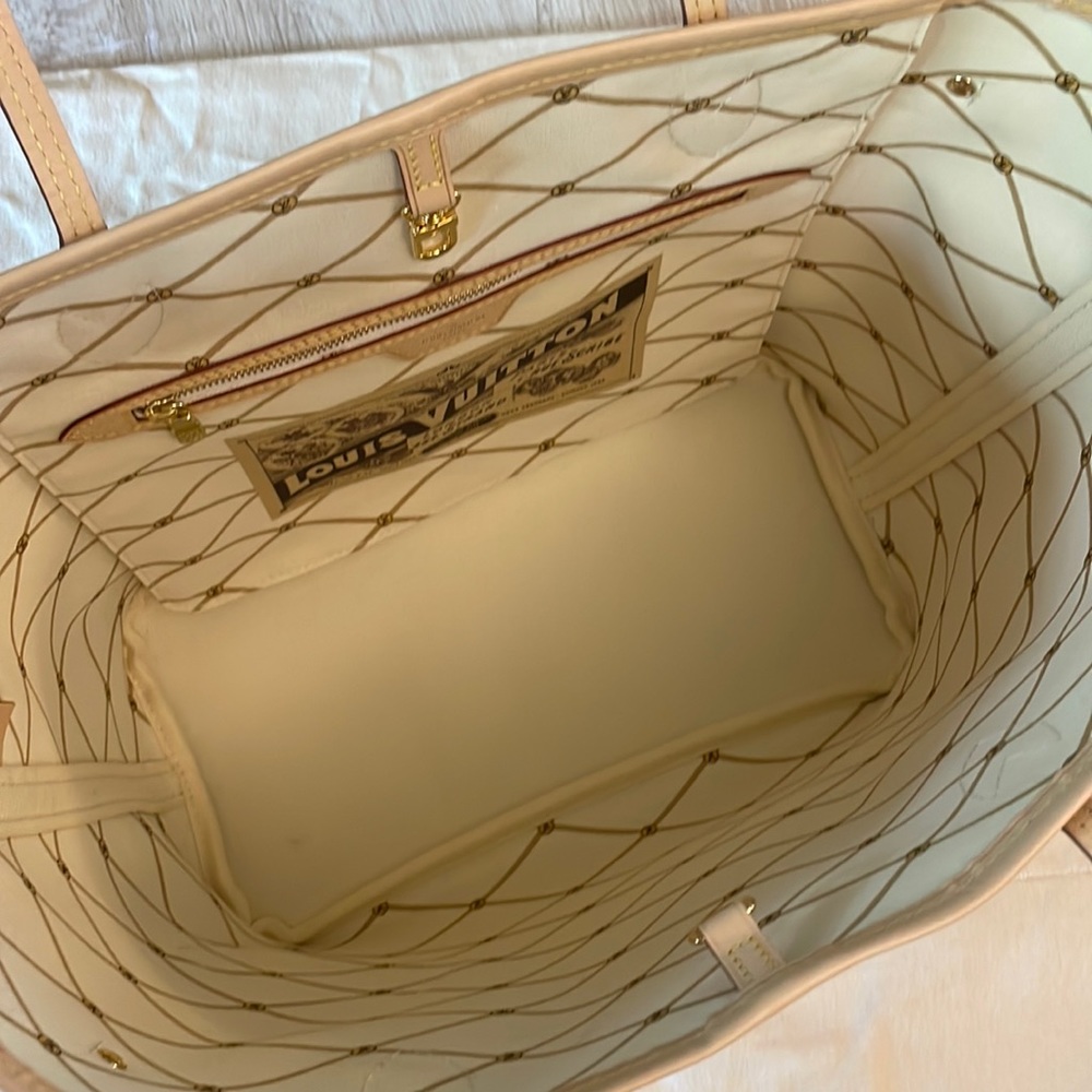 Louis Vuitton Damier Azur Summer Trunks & Bags Neverfull MM🌟LE🌟PRISTINE🌟 - Picture 12 of 15